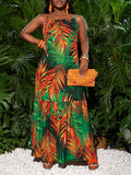 Effortlessly embrace summer style with our Chic Green Plant Print A-Hem Maxi Dress. The lively green color and unique plant print make for a playful and stylish look. The A-hem design adds a touch of whimsy to this maxi dress. Perfect for any occasion, this dress will have you feeling chic and carefree all season long.