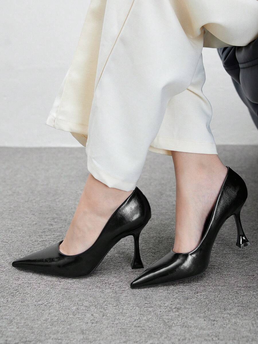 Step into spring with confidence in these chic pointed-toe heels that effortlessly transition from brunch dates to evening adventures. The sleek silhouette elongates your legs while the elevated heel adds instant polish to any casual outfit. Whether you're soaking up spring break vibes or celebrating Easter in style, these versatile shoes deliver that perfect blend of comfort and glamour. Dress them up with a sundress or down with your favorite jeans—they're the wardrobe MVP you didn't know you needed. Get 