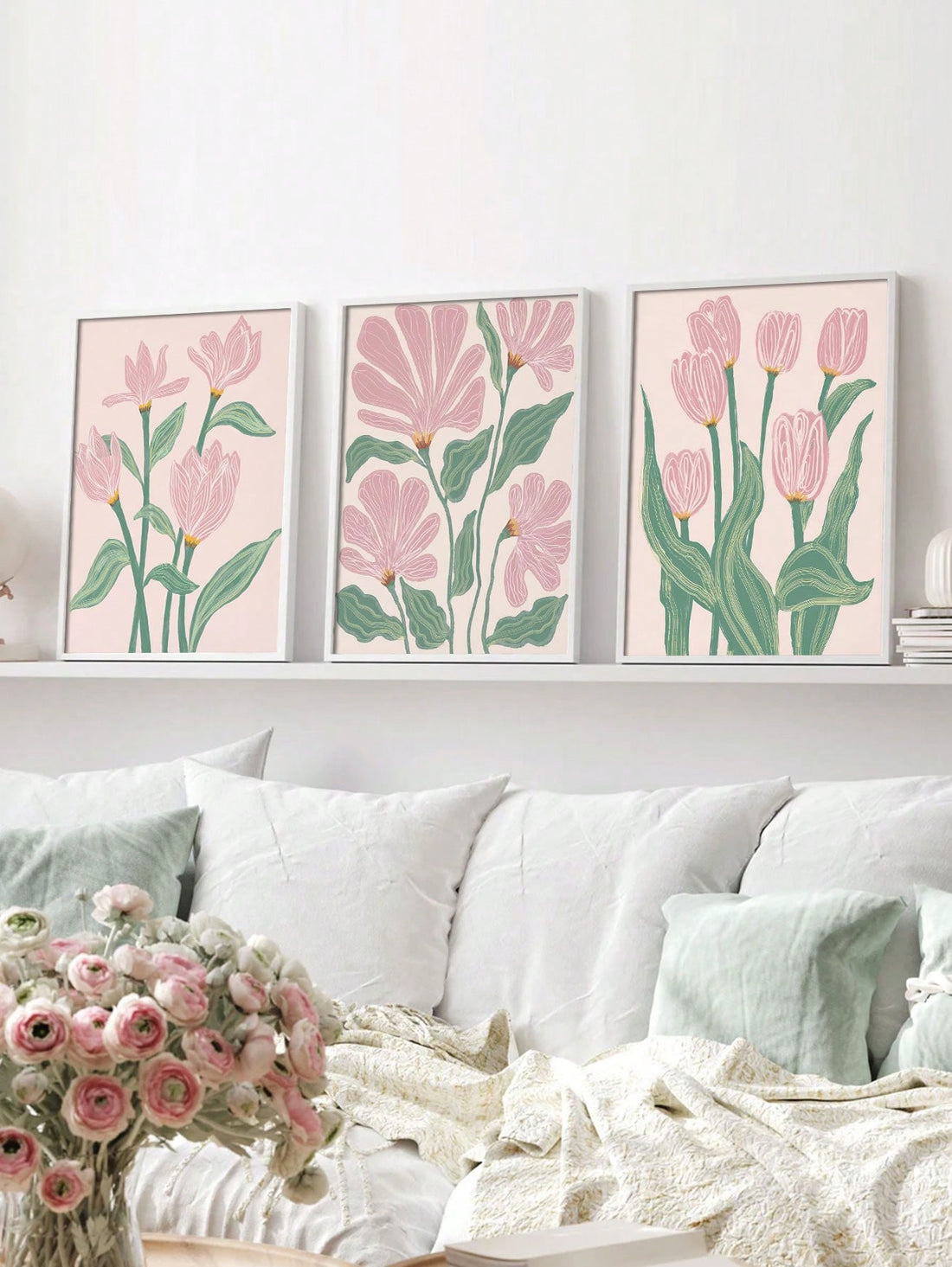 Add a touch of vintage charm to your home with our Chic Mid-Century Floral Canvas Art Set. Featuring elegant botanical prints, this set will elevate your home decor with a stylish and playful twist. Perfect for those who appreciate the finer things in life, this art set is a must-have for any trendy home.
