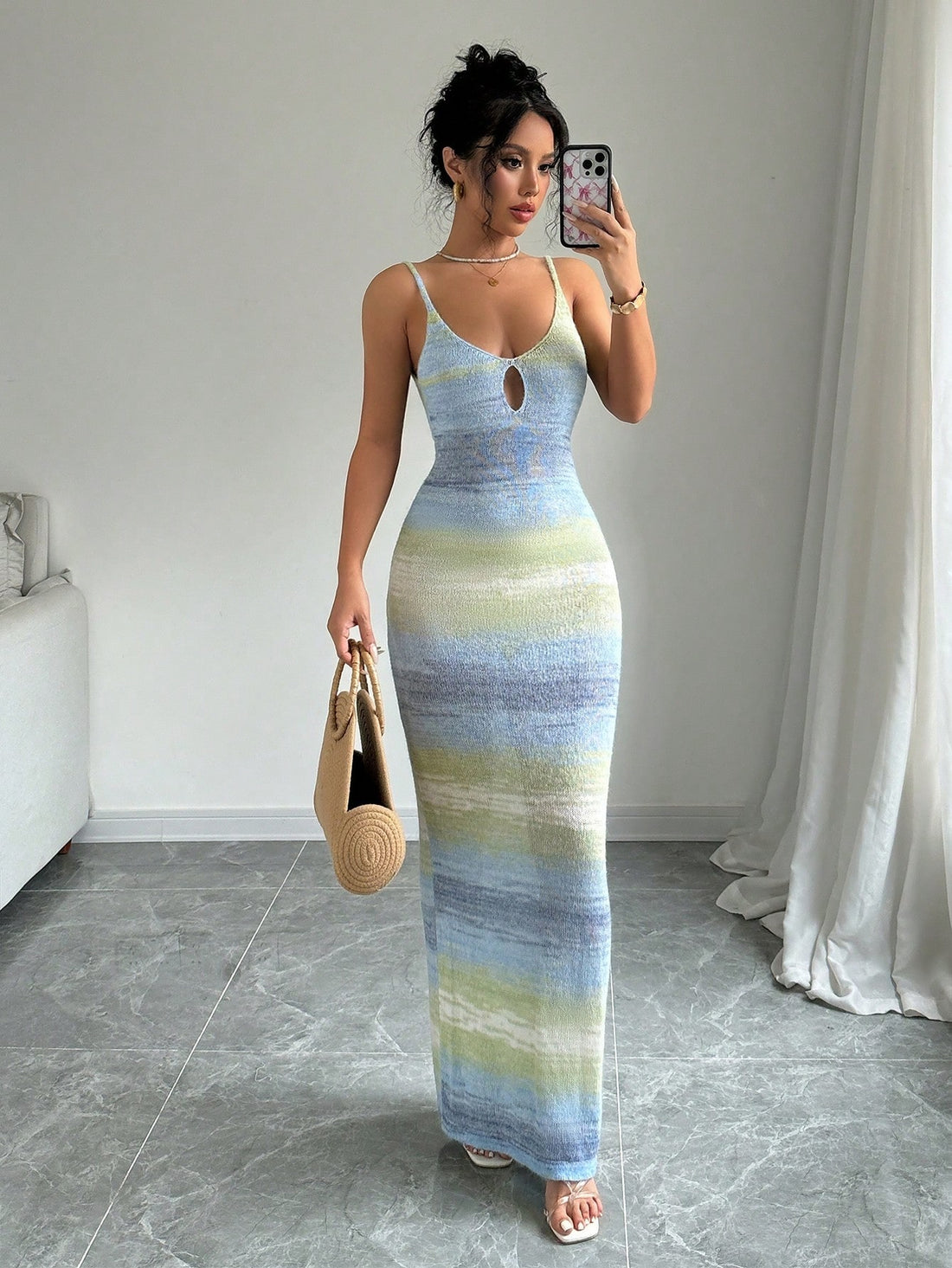 This summer, elevate your style effortlessly with our Chic Ombre Bodycon Sleeveless Dress. Made with premium materials, this dress features a flattering bodycon fit and ombre design, perfect for any occasion. Stay stylish and comfortable all day long.