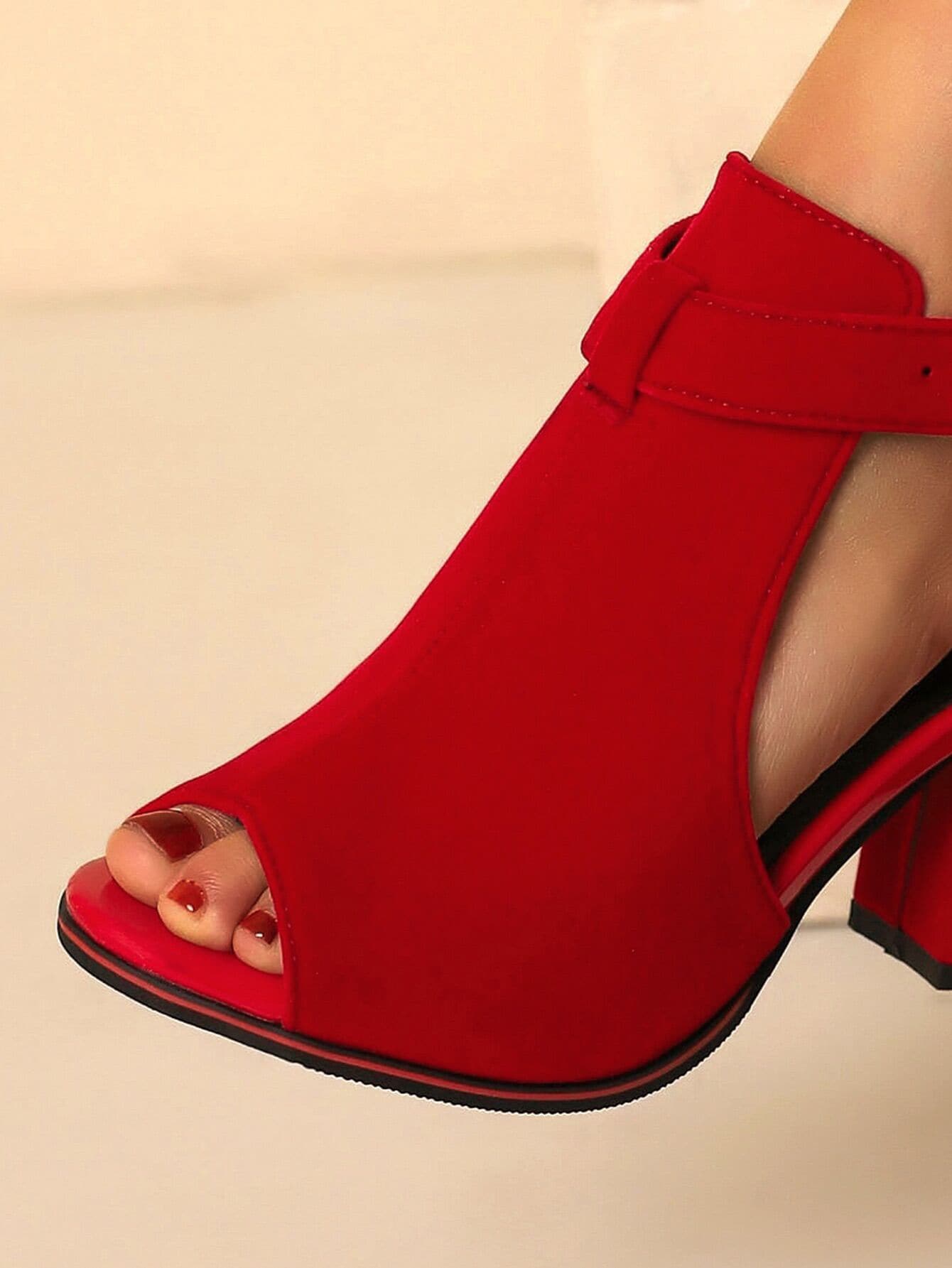 Step out in style with these chic open-toe high heel sandals, featuring a striking blue belt buckle that adds a pop of color to your look. Perfect for trendsetting women who love to mix elegance with a playful twist, these sandals elevate any outfit while keeping your feet comfortable and confident. Whether it’s a night out or a casual day, these heels bring fun and flair to every step you take.