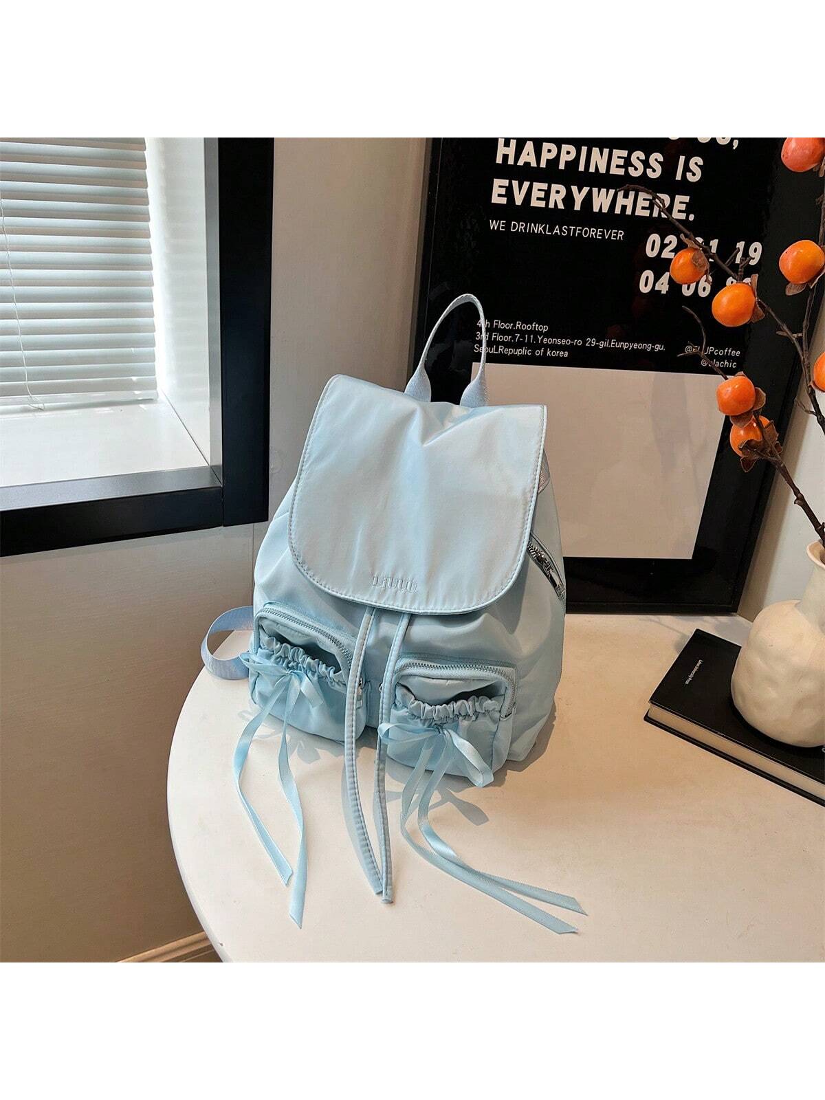 Introducing the Chic Oxford Cloth Multifunctional Backpack - a fashionable must-have for women. Made with durable Oxford cloth, this backpack is not only stylish but also versatile, with multiple compartments for organized storage. 