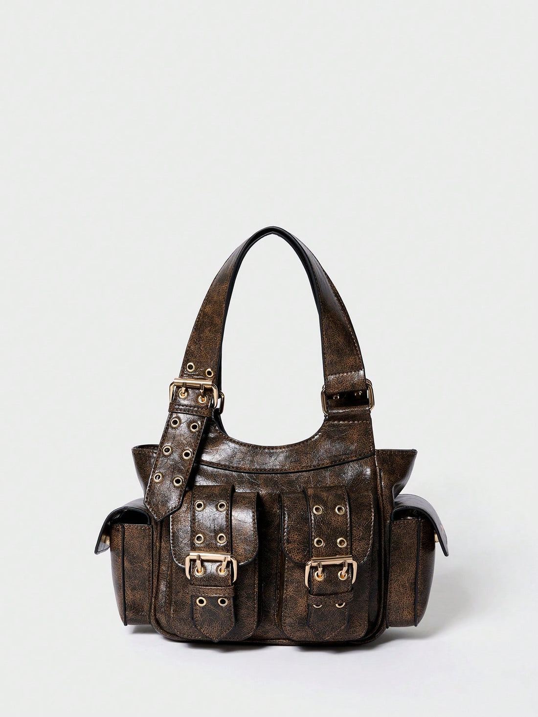 Elevate your autumn and winter look with this chic PU leather handbag, blending retro college vibes with street-smart style. Its sleek design complements any outfit, while the durable material keeps your essentials safe on the go. Perfect for adding a playful yet polished touch to your everyday adventures.