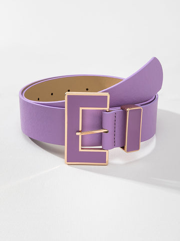 Add a touch of sophistication to any outfit with our Chic PU Waist Belt. Featuring a stylish square buckle, this belt is not only fashionable but also perfect for both pants and dresses. Elevate your wardrobe and show off your waistline with this versatile accessory.