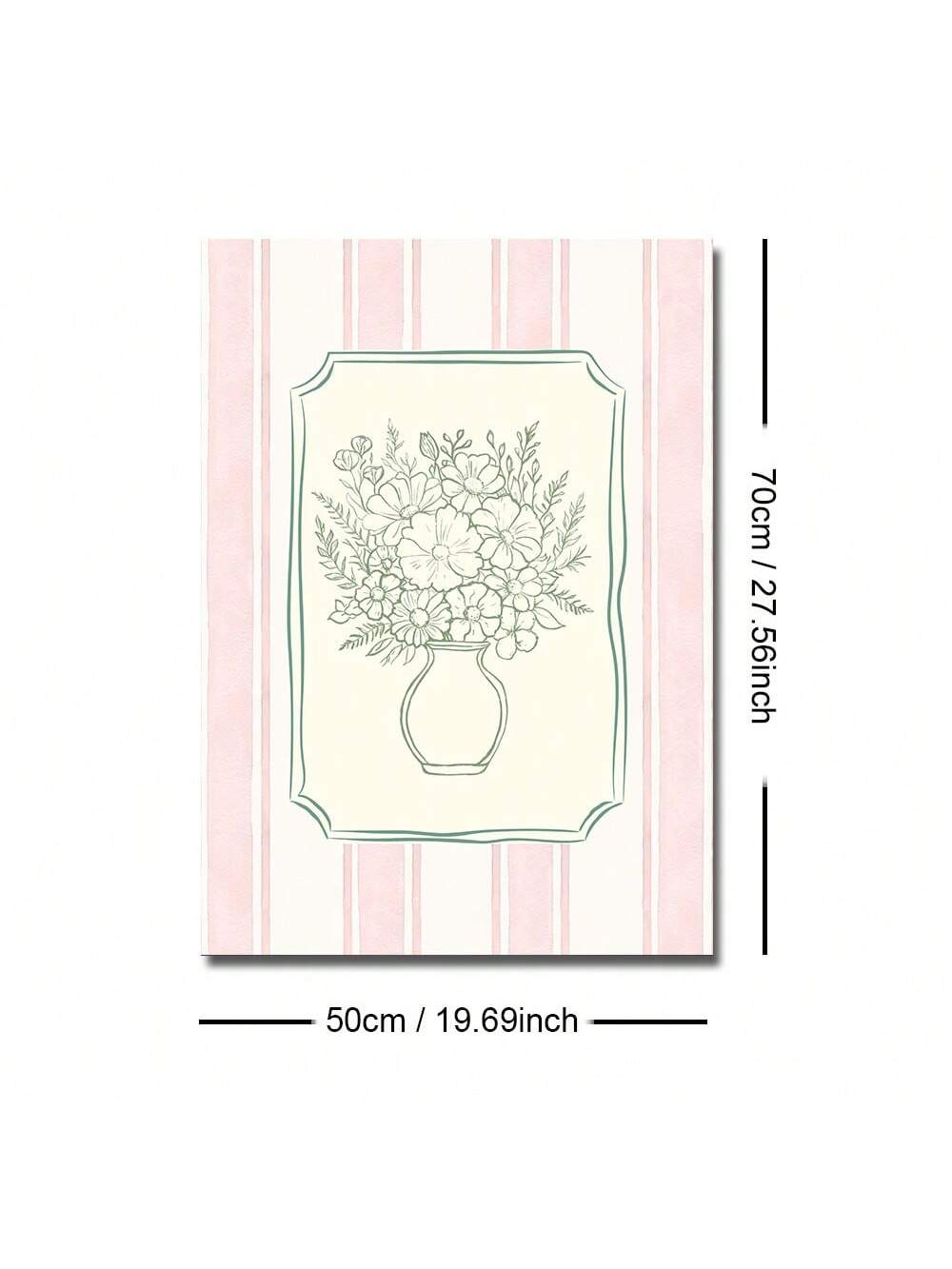 Transform your walls into a gallery of effortless elegance with this charming boho floral vase canvas print. Featuring soft pink tones and delicate botanical details, it brings a touch of vintage-inspired sophistication to any room. The minimalist design pairs perfectly with modern décor while maintaining that coveted bohemian warmth. Whether you're decorating a bedroom, living room, or creative space, this piece adds personality without overwhelming your aesthetic. Ready to hang and instantly elevate your 