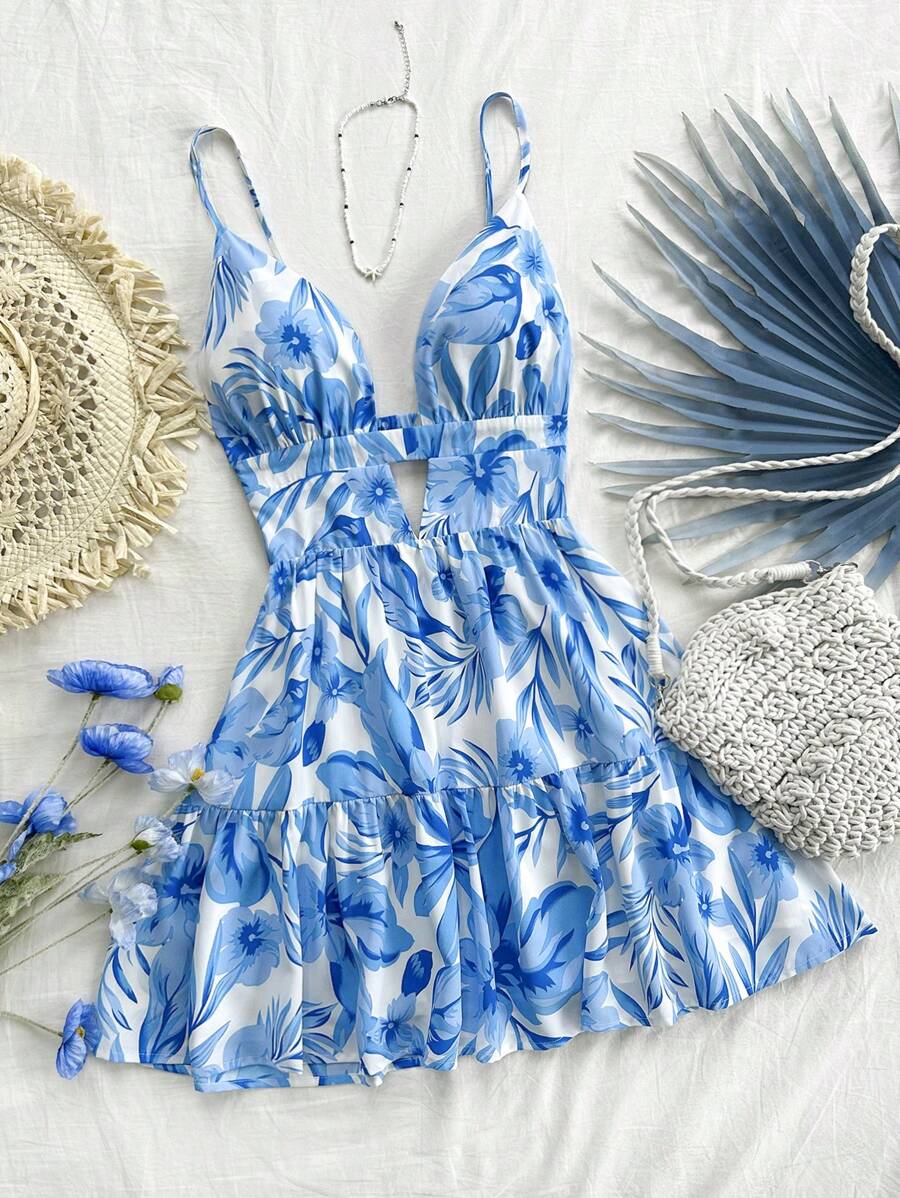 Discover timeless charm in this stunning pink A-line dress, crafted for the modern woman who values both style and comfort. The signature bowknot embellishment at the bodice brings an elegant focal point, while layered ruffles add dimension and playful movement to every step. Whether you're lounging by the pool, exploring a new destination, or enjoying outdoor brunches, this dress is your go-to companion. The relaxed A-line silhouette skims the body gracefully, offering flattering coverage without sacrifici