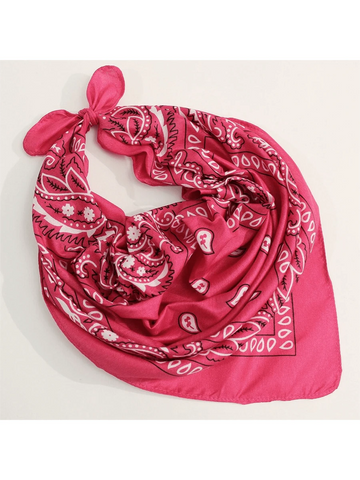 Elevate your style with this versatile square scarf featuring a botanical plant print that captures effortless boho charm. Perfect for vacation getaways or everyday layering, this lightweight accessory transitions seamlessly from beach cover-up to neck wrap to hair accessory. The soft fabric drapes beautifully, adding texture and visual interest to any outfit. Whether you're exploring tropical destinations or refreshing your casual wardrobe, this scarf brings a touch of nature-inspired elegance to your look