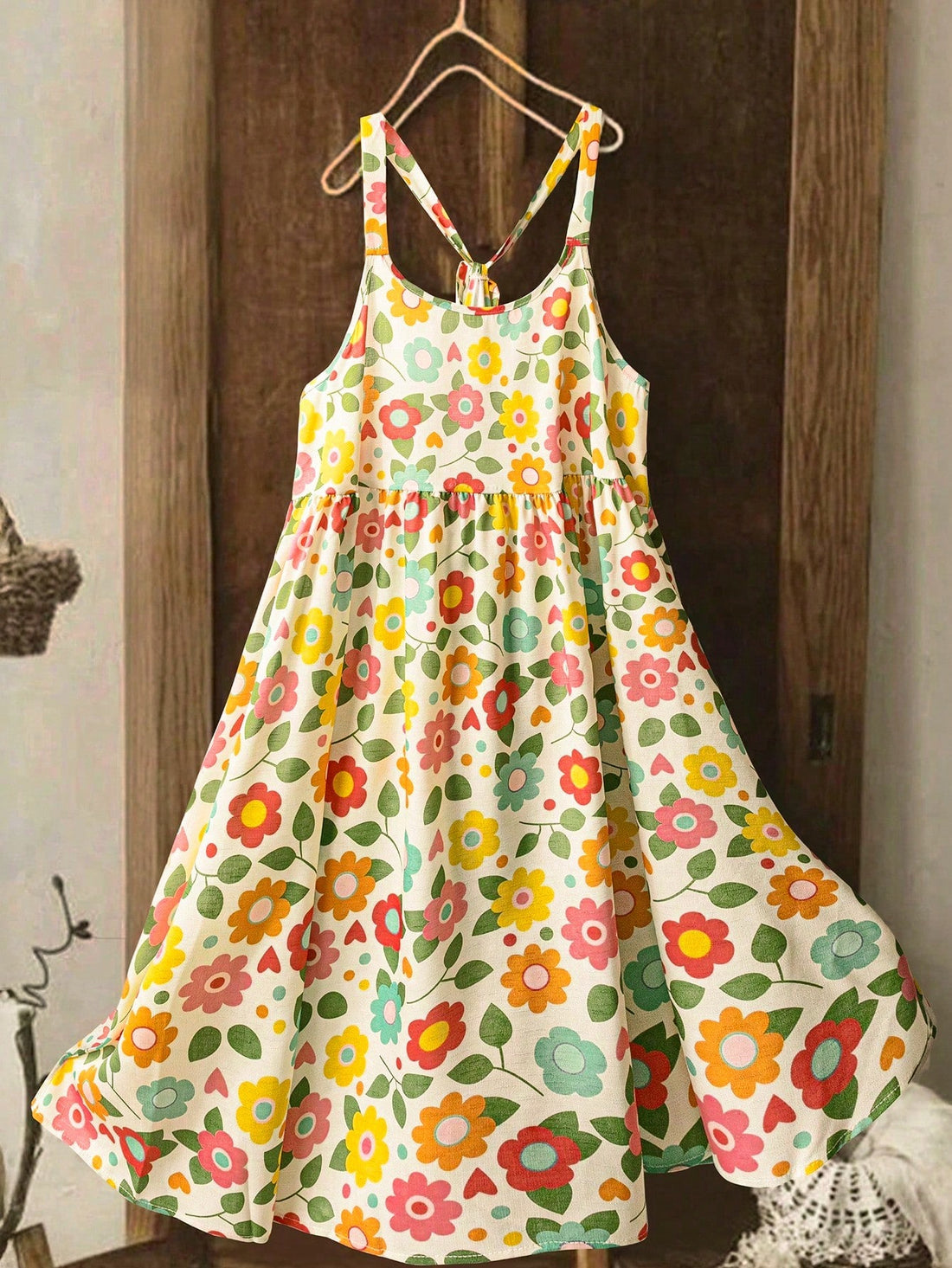 Embrace summer vibes in this gorgeous plus size floral dress! Twirl through beach days, vacation adventures, and sunny outings in style. The flattering silhouette celebrates your curves while the playful floral pattern turns heads wherever you go. Lightweight and versatile, it's the throw-on-and-glow piece your wardrobe has been craving!