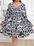 Turn heads this season with this Chic Plus Size Leopard Print Dress, designed to keep you feeling fierce and fabulous during autumn and winter outings. Its bold print adds a wild touch while the cozy fabric ensures warmth without sacrificing style. Perfect for layering or wearing solo, this dress makes every day an adventure in chic confidence. Embrace your inner leopard and let your outfit roar!
