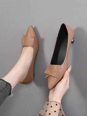 Elevate your professional style with our Chic Pointed-Toe High Heels. These versatile ankle boots offer both fashion and comfort, perfect for any business occasion. With a sleek pointed-toe design and high heel, you'll feel confident and stylish all day long. Upgrade your wardrobe with these must-have shoes.