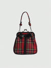 This Chic Retro Plaid Handbag features an elegant bowknot detail, combining style and functionality. Made with durable materials, it adds a touch of class to any outfit. The perfect accessory for a fashion-forward individual.