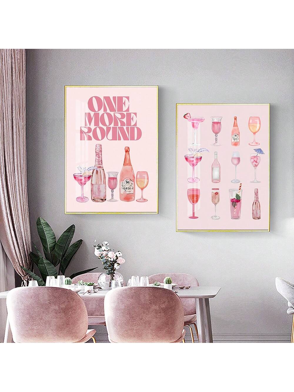 Add a splash of vintage charm to your space with this Chic Retro Watercolor Champagne Cocktail Poster Set. Perfect for sprucing up your bar cart or kitchen, these playful prints bring a girly, preppy vibe to your home decor. Celebrate style and bubbles with artwork that turns any room into a lively, elegant retreat. Cheers to decorating with personality!