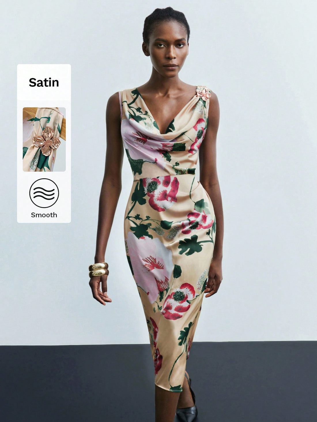 Stay cool and charming in this chic sleeveless mini dress, adorned with playful ruffles and a vibrant floral print. Perfect for sunny days, its breezy design lets you move freely while adding a flirty touch to your summer wardrobe. Whether you're out for brunch or a casual stroll, this dress delivers effortless style with a fun, fresh vibe.