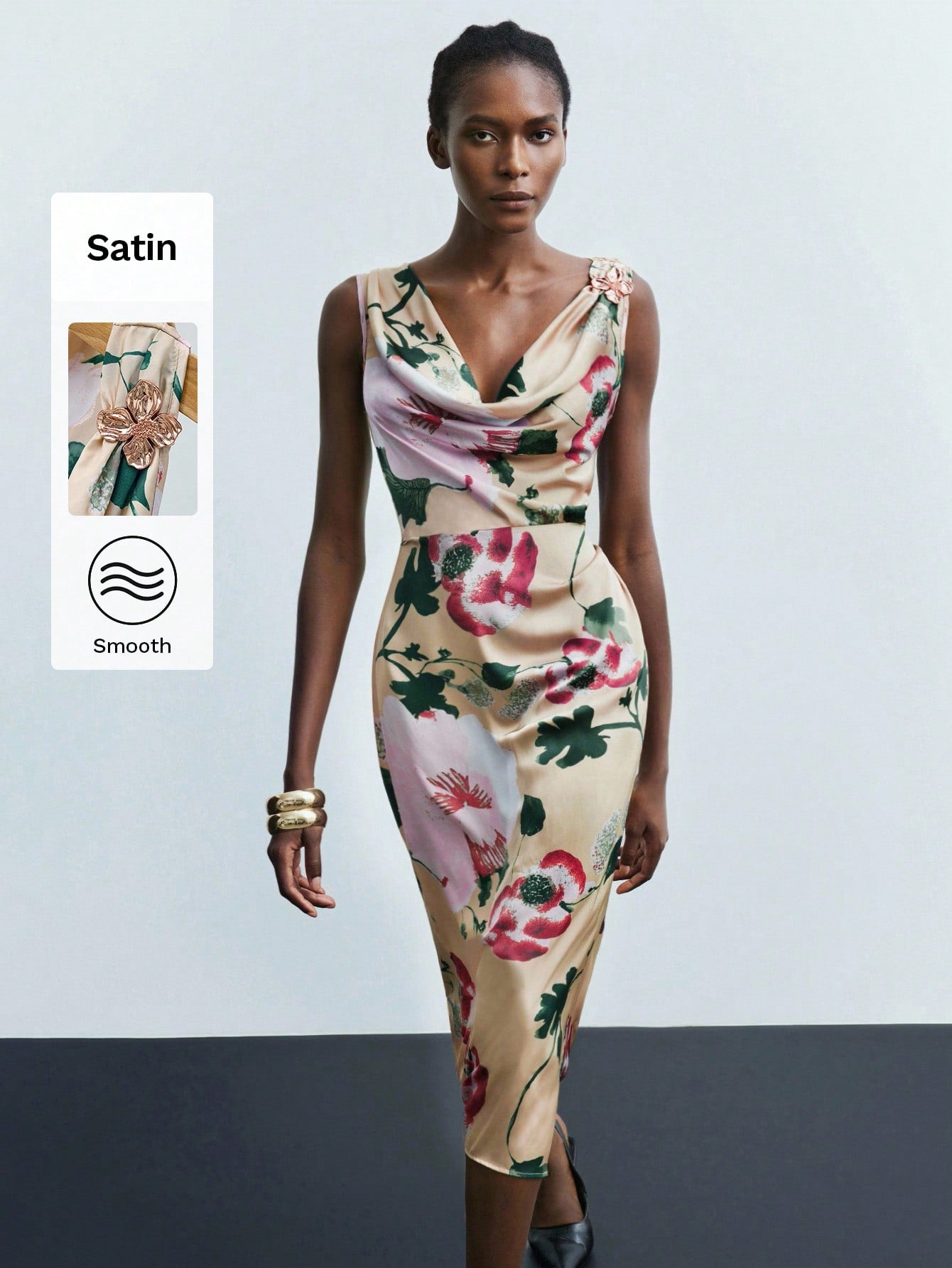 Stay cool and charming in this chic sleeveless mini dress, adorned with playful ruffles and a vibrant floral print. Perfect for sunny days, its breezy design lets you move freely while adding a flirty touch to your summer wardrobe. Whether you're out for brunch or a casual stroll, this dress delivers effortless style with a fun, fresh vibe.