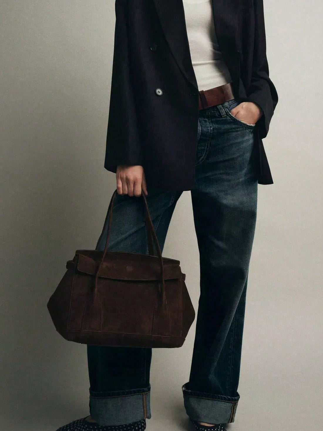 Elevate your everyday carry with this stunning matte leather tote—the ultimate companion for women who refuse to compromise on style or substance. Crafted from rich, sophisticated leather in a timeless solid hue, this spacious bag transitions seamlessly from weekend getaways to grocery runs to office days. The roomy interior keeps your essentials organized, while the sleek matte finish adds an understated elegance that pairs with literally everything in your closet. Whether you're jet-setting across the glo