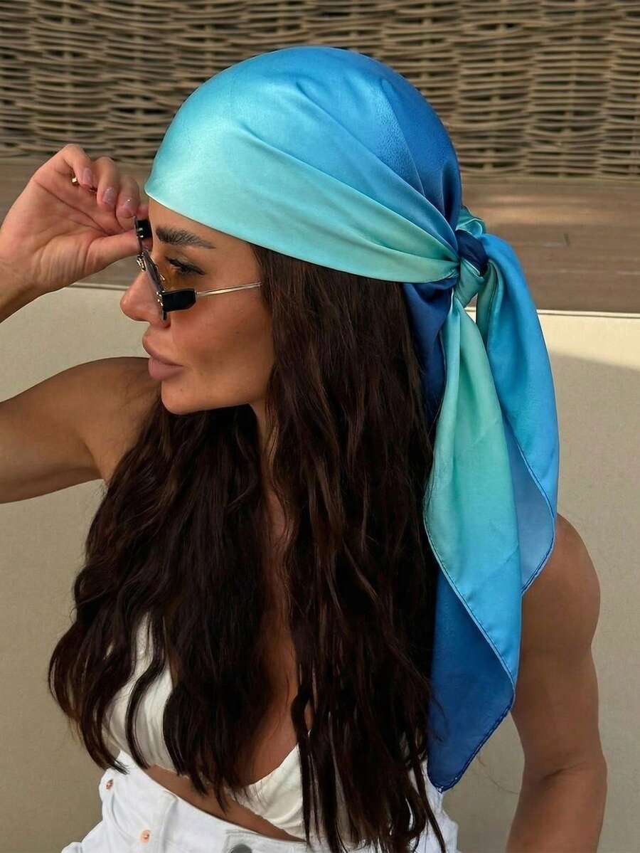 Elevate your spring and summer style with this luxurious satin scarf. The smooth, lustrous fabric drapes beautifully around your hair, neck, or shoulders, adding instant sophistication to any outfit. Available in rich solid colors, it's the perfect accessory for protecting your hair while keeping you looking effortlessly chic. Lightweight and versatile, wear it as a headwrap, neck tie, or fashion statement piece. Whether you're heading to the beach, running errands, or enjoying outdoor adventures
