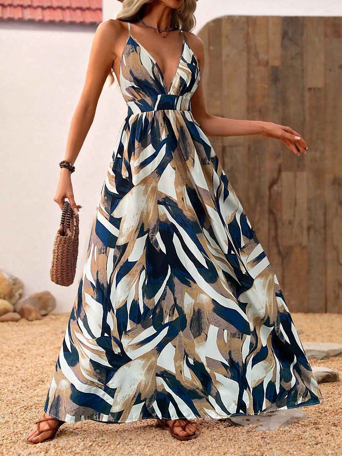 Get ready to turn heads in our Chic Spaghetti Strap Backless Dress! Perfect for any holiday occasion, this dress exudes elegance with its sleek spaghetti straps and stylish backless design. Embrace a fun and flirty vibe with this unique and versatile dress.