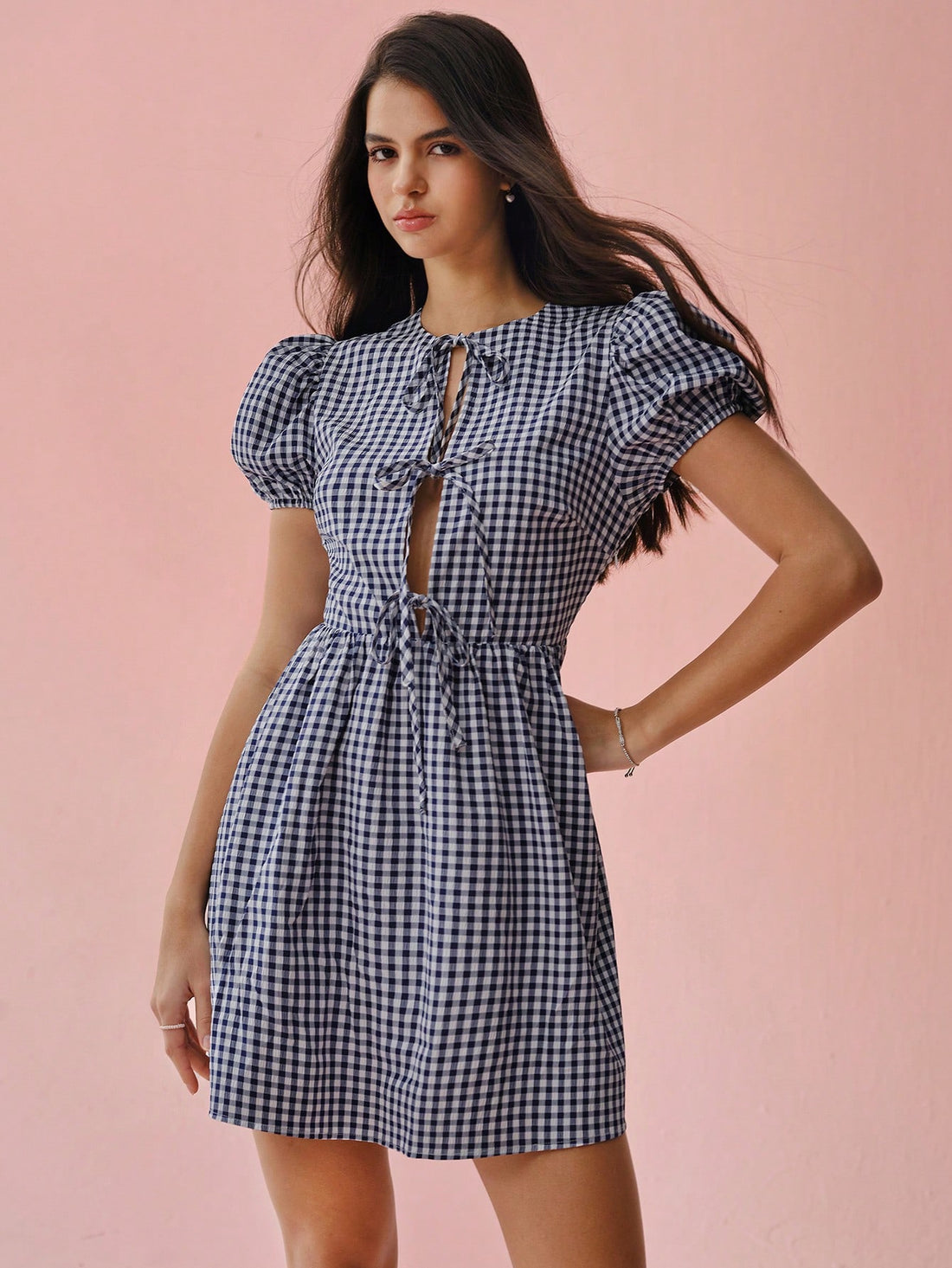 Get ready to make a statement in our Chic Spring/Summer Puff Sleeve Plaid Dress! This dress is perfect for both romantic dates and garden parties. With its playful puff sleeves and trendy plaid design, you'll be turning heads all season long. Make a bold and stylish statement in this dress! (2 exclamation points)