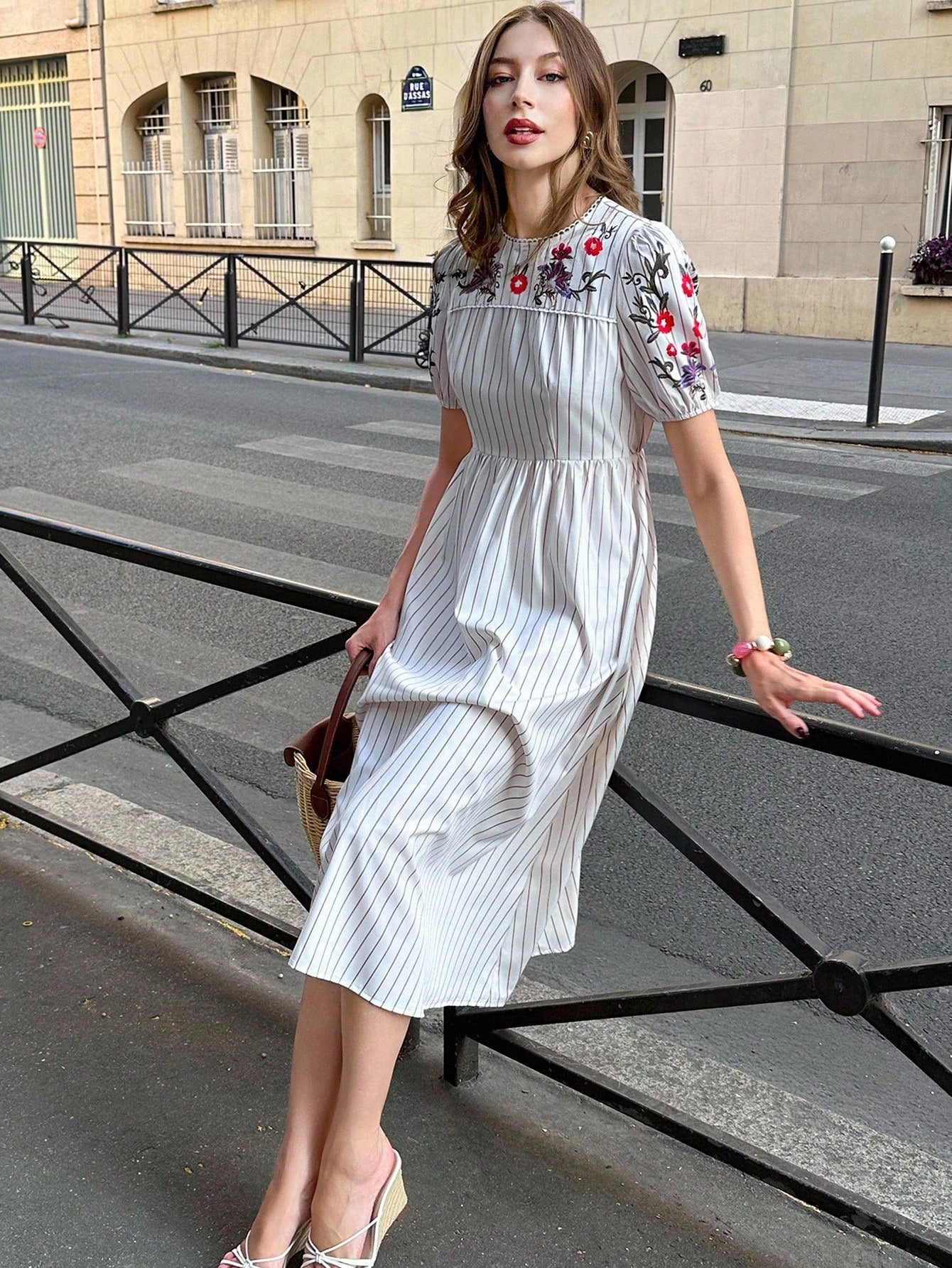 Step out in style with this Chic Striped Round Neck Dress by Pariaura. Its playful stripes and comfy round neck make it perfect for casual days or relaxed evenings. The long, flowing design adds a touch of effortless elegance, keeping you cool and confident wherever you go. Embrace fun fashion with a dress that’s as lively as you are!