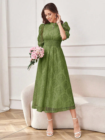 Float through summer days in this playful maxi dress that's ready for any adventure! With fluttery short sleeves and a flattering waist tie that cinches just right, this dress transitions effortlessly from daytime errands to evening cocktails. Swish, twirl, and make an entrance wherever you go – because summer fashion should be as fun as you are!