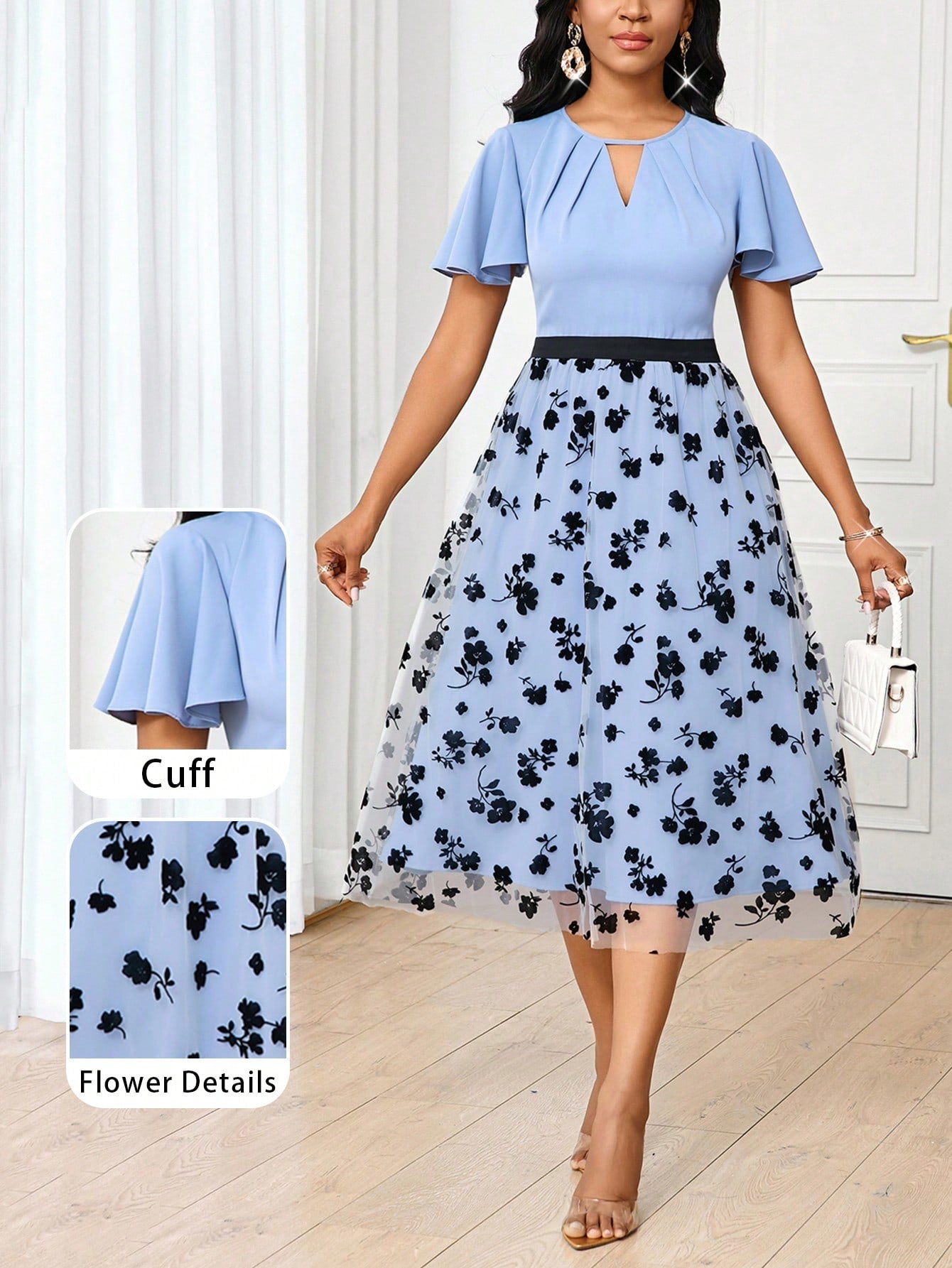 Upgrade your summer wardrobe with our Chic Summer Midi Dress for Women! Featuring stylish short sleeves and a casual sundress design, this dress is perfect for any occasion. Stay chic and comfortable in this must-have piece.