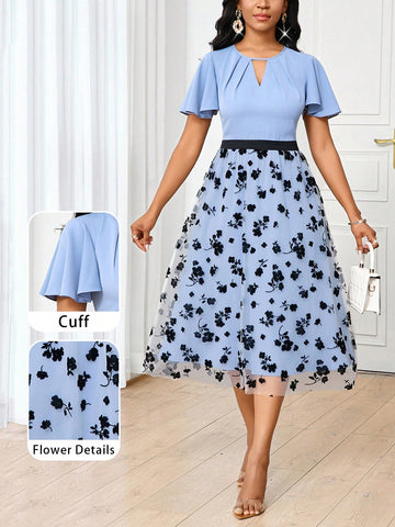 Upgrade your summer wardrobe with our Chic Summer Midi Dress for Women! Featuring stylish short sleeves and a casual sundress design, this dress is perfect for any occasion. Stay chic and comfortable in this must-have piece.