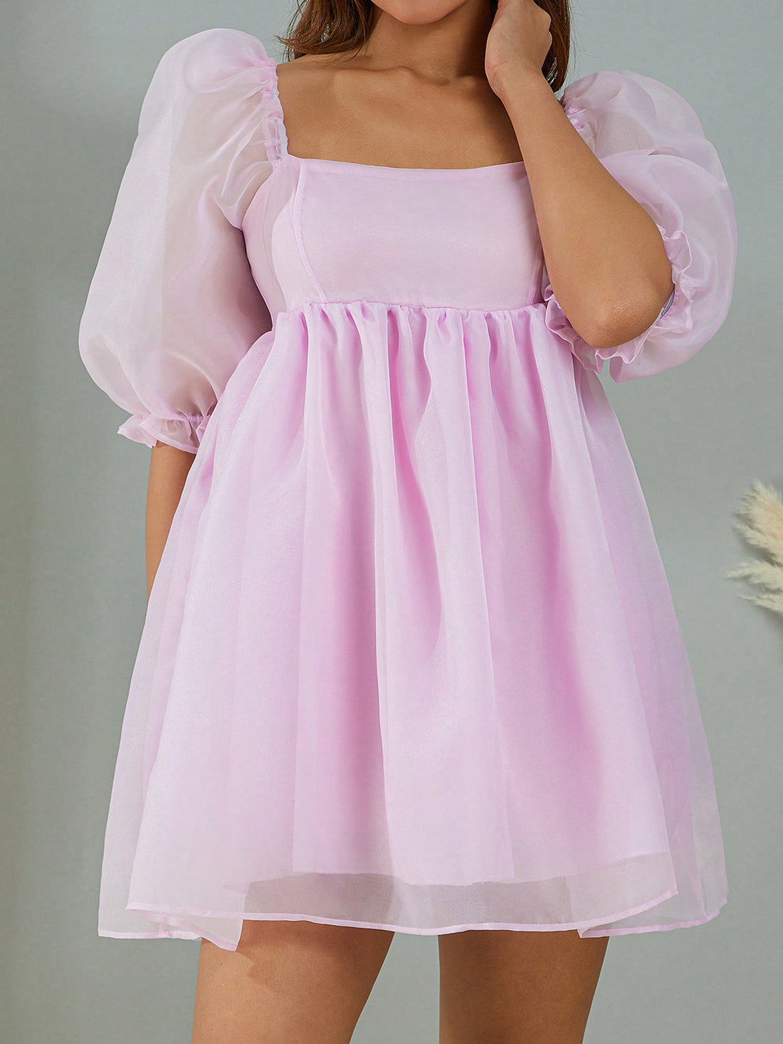 Step into sunshine with this Chic Summer Puff Dress, designed to brighten your wardrobe in pink, purple, or yellow. Featuring a flattering square neckline and playful bubble sleeves, it adds a flirty touch to your summer style. Lightweight and breezy, it’s perfect for warm days when you want to feel fresh and fabulous. Whether you're out for brunch or a stroll in the park, this dress brings effortless charm and a splash of color to every moment.