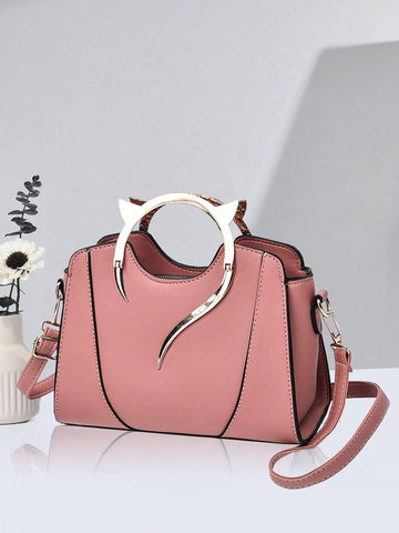 Upgrade your business attire with our Chic & Versatile Lightweight Business Casual Zipper Shoulder Bag. Designed for modern women, this bag is not only stylish but also practical with its lightweight construction and ample storage space. Stay organized and make a statement with this must-have accessory for any professional setting.