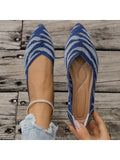 Experience effortless style with our Chic & Versatile Pointed-Toe Slip-On Flats. These flats are designed to add a touch of sophistication to any outfit, making them perfect for both casual and formal occasions. With a pointed-toe design and slip-on style, these flats offer both comfort and elegance. Upgrade your shoe collection today.