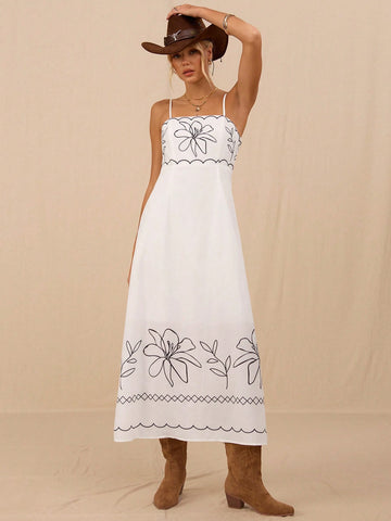 Step out in style with this chic white maxi dress that effortlessly transitions from sunny beach days to elegant evening events. Its flowing silhouette keeps you comfortable and cool, while the versatile design lets you dress it up or down with ease. Perfect for those who love a playful yet sophisticated look, this dress is your go-to for making every occasion feel special.
