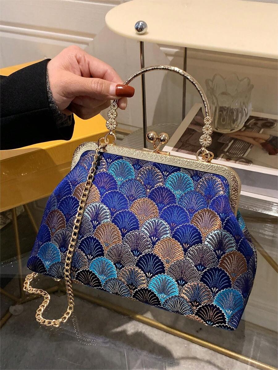 Step out in style with this Chic Vintage Dinner Jacket Bag for Women. Featuring a European embossed design, it adds a touch of timeless elegance to any outfit. Its vibrant, versatile colors make it the perfect companion for evenings out or casual adventures. Compact yet spacious enough to hold your essentials, this handbag turns heads while keeping you effortlessly chic. Add a playful dash of vintage charm to your wardrobe today!