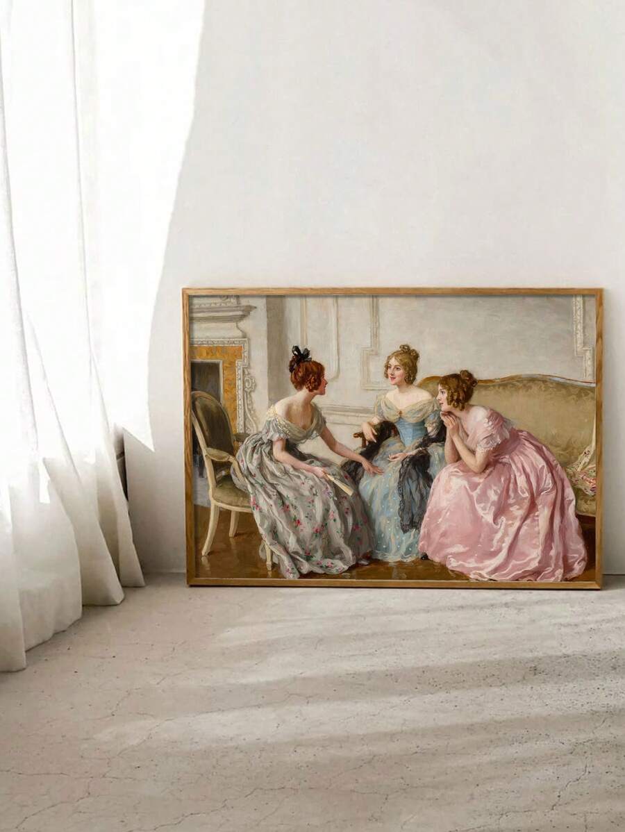 Elevate your space with this captivating vintage European girl wall art poster. Featuring a sophisticated graphic design in rich multicolor tones, this piece brings timeless elegance to any room. The chemical fiber material ensures durability and vibrant color retention. Perfect for living rooms, bedrooms, and hallways, it adds a touch of artistic charm and European sophistication to your home décor. Whether you're creating a gallery wall or making a statement piece, this poster transforms ordinary spaces i