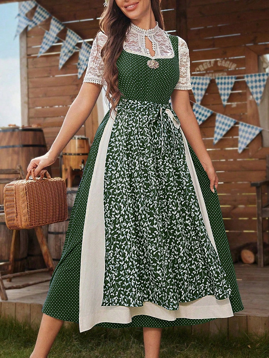 Experience timeless elegance with our Chic Vintage Floral Print Dress. Featuring a delicate floral print, this dress exudes vintage charm and sophistication. With a stylish silhouette and high-quality materials, it's the perfect addition to any wardrobe. Elevate your style and make a statement with this vintage-inspired dress.