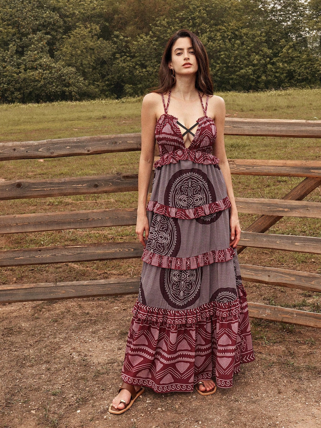 This holiday season, elevate your style with our Chic Women's Holiday Cami Dress. Its glamorous and sexy design will make you stand out from the crowd. Made with high-quality materials, this dress offers both comfort and durability. Be the envy of the party with this must-have fashion piece.