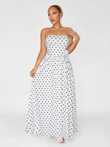 Mix and match style with this charming polka dot patchwork dress—your new vacation essential. Featuring playful mixed prints and a relaxed silhouette, it effortlessly transitions from beachside brunch to sunset strolls. The lightweight fabric keeps you cool and comfortable, while the patchwork design adds personality to every outfit. Perfect for travelers who refuse to compromise on style or comfort.