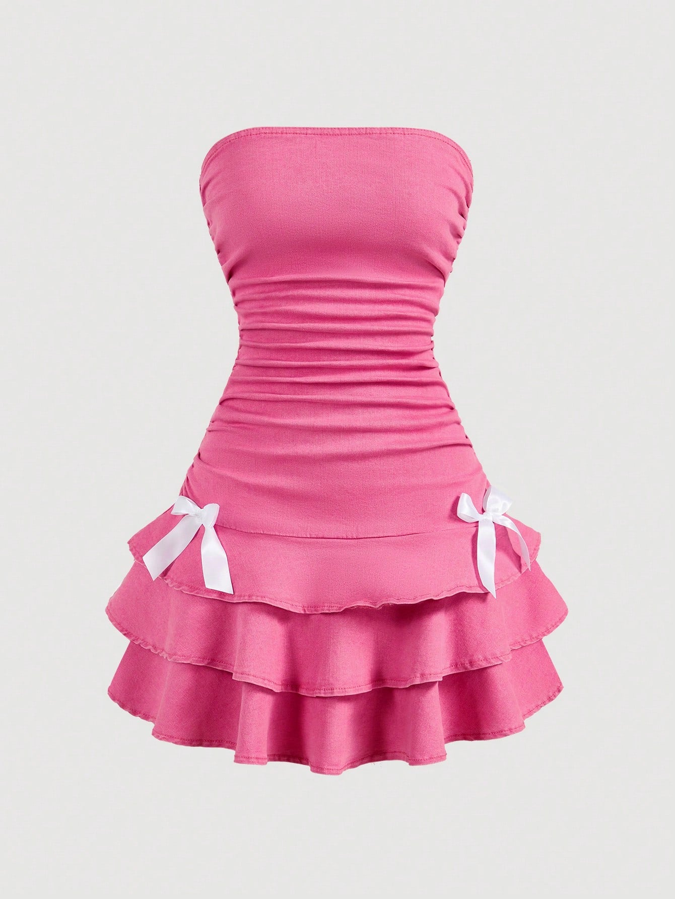Step into summer with this playful denim dress designed just for you! Featuring a charming ruffle bow and a flirty frill hem, it’s the perfect blend of casual and cute. Lightweight and breezy, this dress keeps you cool while turning heads wherever you go. Embrace warm days in style and comfort with this must-have summer staple.