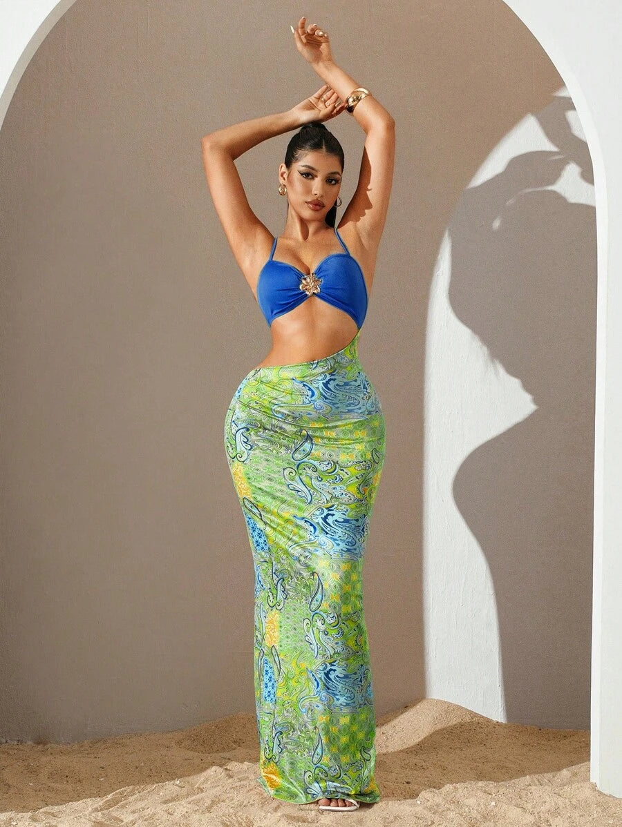 Escape the heat in style with this effortless summer dress that's as fun as it is flattering. Designed for those warm, carefree days, it combines breathable fabric with a chic silhouette that works from brunch to sunset strolls. The relaxed fit keeps you cool without sacrificing that polished look, while the versatile design pairs perfectly with sneakers, sandals, or dressy heels. Whether you're lounging poolside or heading out for an adventure, this wardrobe essential delivers comfort and confidence all se