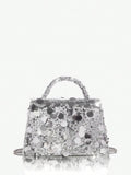 Chic Y2K Sequined Evening Bag with Bow - Perfect for Parties, Dates, and Night Out is a versatile fashion pick for women who want an easy, polished look for everyday wear, travel, and casual outings.