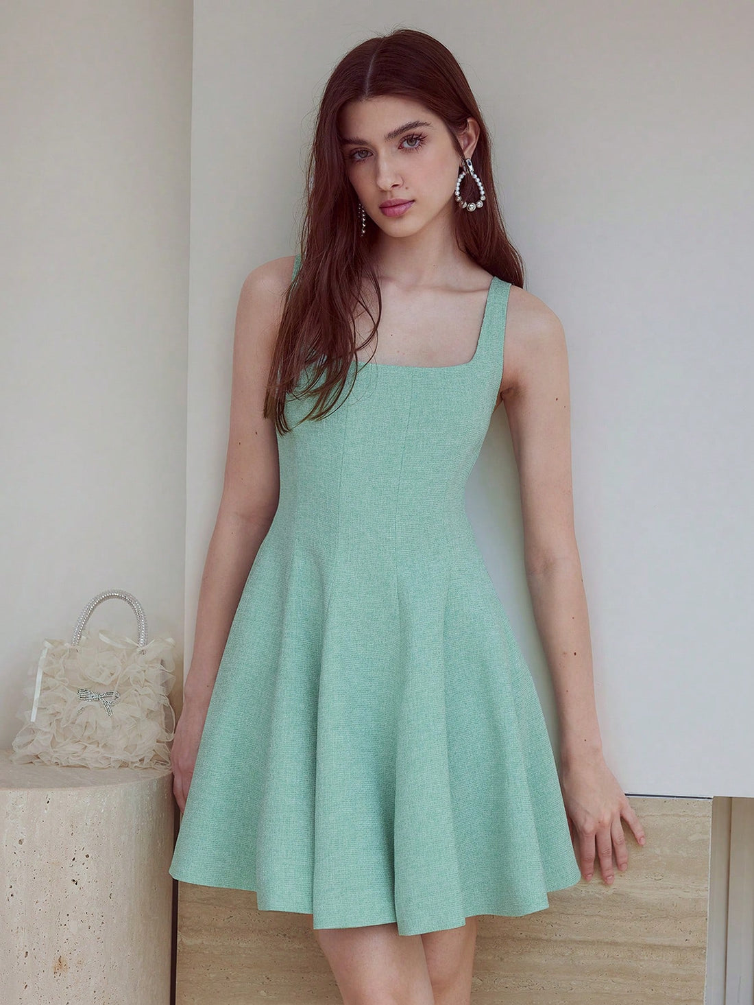 Step out in style with the Chic Zipper Back Flared Dress, designed to bring effortless elegance to any event. Its flared silhouette flatters every figure, while the playful zipper detail adds a modern twist. Perfect for day-to-night wear, this dress combines comfort and charm to keep you feeling fabulous wherever you go.