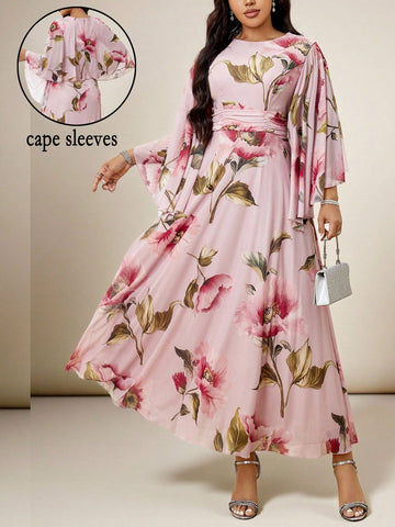 Step into sunny vibes with this chic plus size long sleeve summer dress! Designed for effortless style and all-day comfort, its breathable fabric keeps you cool while the flattering cut highlights your curves. Perfect for strolling the park or sipping lemonade with friends, this dress blends playful elegance with ease, making warm days your new favorite runway.