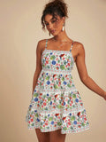 This playful mini dress combines chic style with fun woven print straps for a fresh, eye-catching look. Its flattering fit and vibrant details make it perfect for everything from brunch dates to evening outings. Embrace effortless charm and turn heads wherever you go!