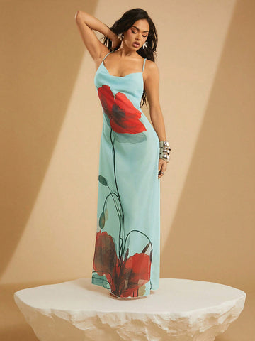 Step out in style with this chic and versatile printed cami dress designed for effortless daily wear. Light and breezy, it pairs perfectly with sneakers or sandals for a look that moves with you. Enjoy the playful prints that add a fun twist to your everyday wardrobe while keeping you comfortable all day long. Whether you're running errands or meeting friends, this dress makes easy fashion feel like a breeze.