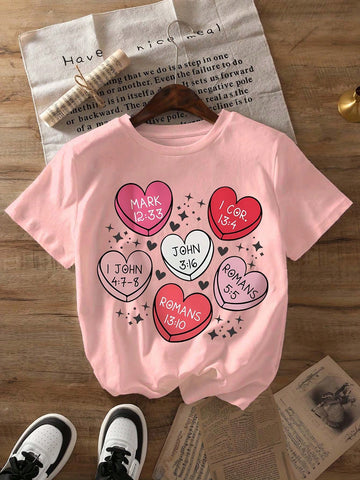 Add a touch of faith and caffeine to your outfit with our Christian Coffee Print T-Shirt! Perfect for any laid-back occasion, this casual top is also a great choice for Valentine's Day (or any day beyond!). Stay comfy and stylish while sharing your love for Jesus and coffee - a heavenly combination.