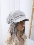 Introducing the Classic Baker Boy Cap - a timeless and minimalist must-have for any wardrobe. Made with high-quality materials, this cap is both stylish and functional. Its classic design offers a versatile look and the perfect finishing touch to any outfit. Perfect for any fashion-forward individual looking to elevate their style with a touch of sophistication.