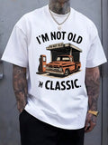 Celebrate timeless style with this Classic Retro Car Print T-Shirt for Men. Featuring a playful 