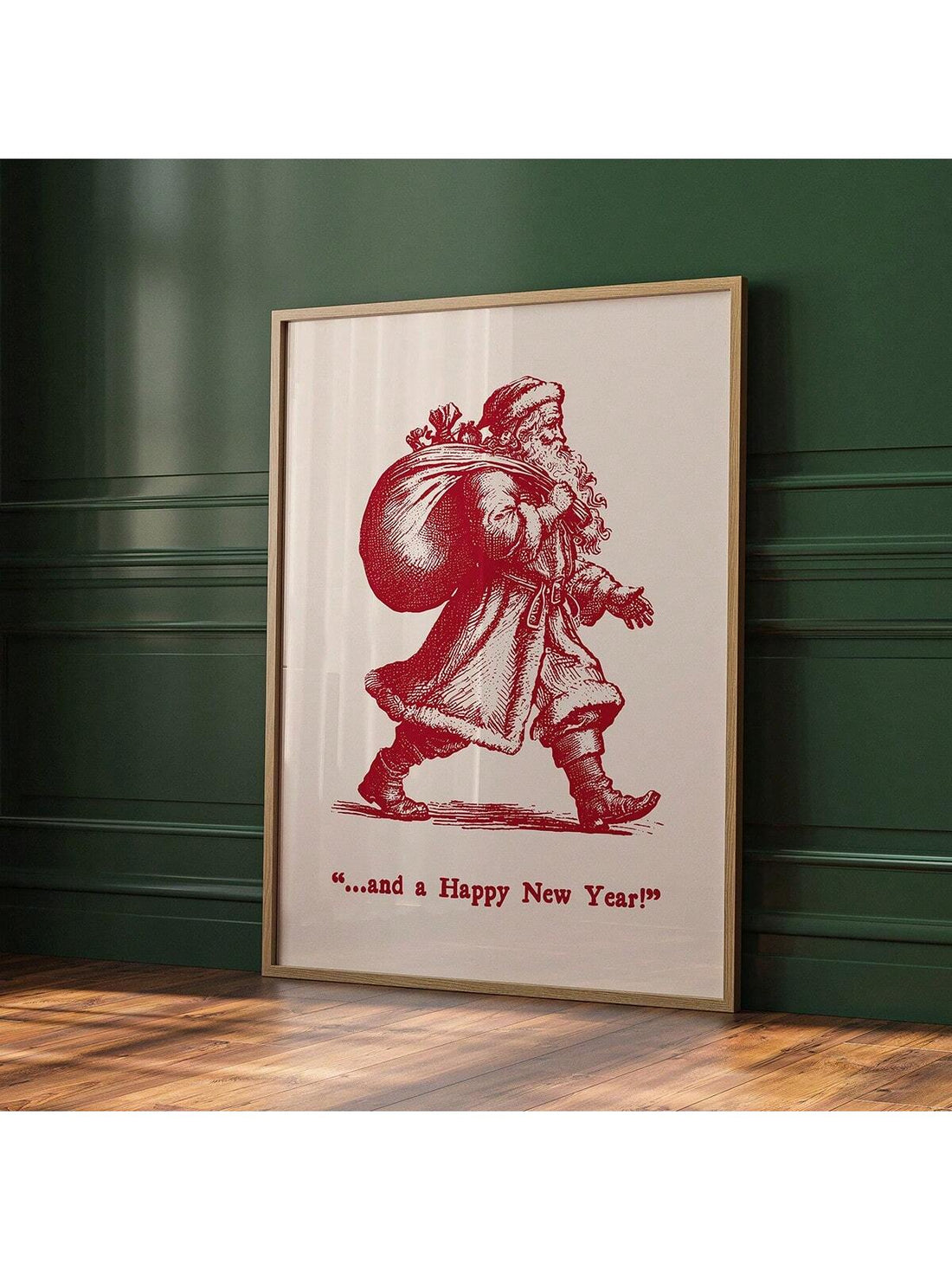 Add a touch of nostalgia to your holiday decorations with our Classic Vintage Santa Claus Wall Art. Featuring a retro Christmas poster design, this festive decor piece is perfect for adding charm and character to any room. Get in the holiday spirit with this classic and timeless piece of art.