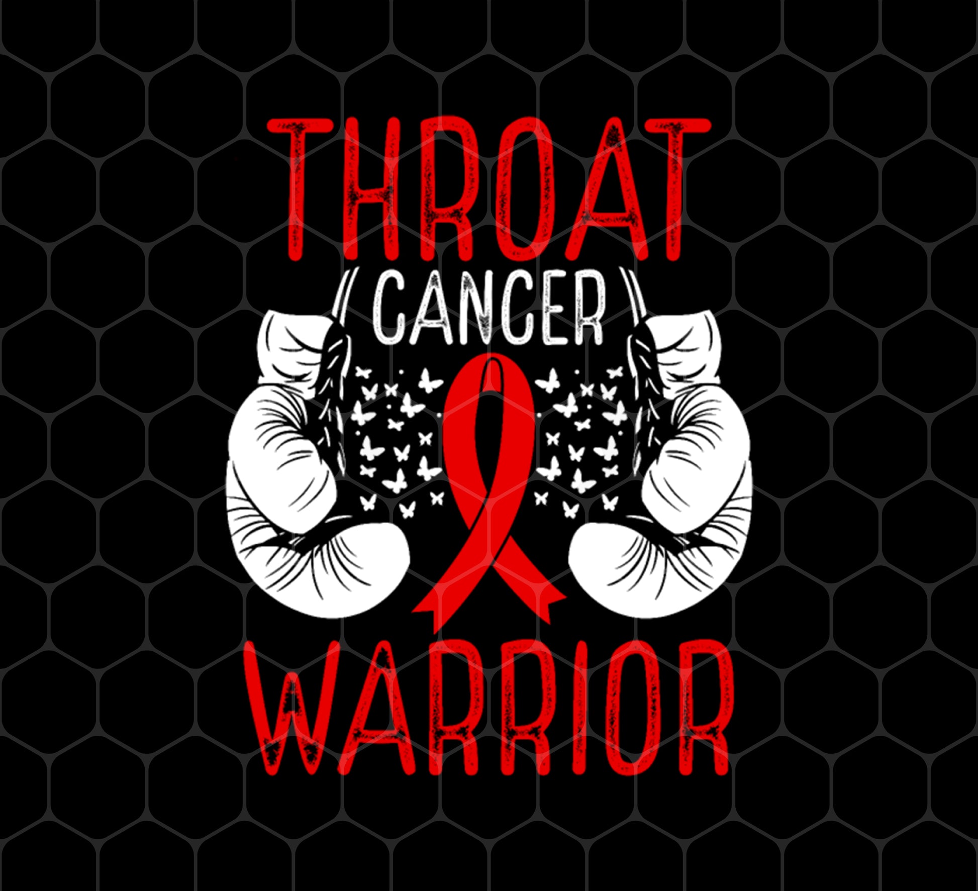 Colon Cancer Gift, Warrior Awareness, Ribbon And Gloves, Throat Cancer, Png For Shirts, Png Sublimation