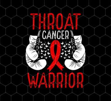 Colon Cancer Gift, Warrior Awareness, Ribbon And Gloves, Throat Cancer, Png For Shirts, Png Sublimation