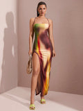 Get ready to turn heads in the Color Me Confident bodycon dress! With its gorgeous ombre tie-dye design, this dress is perfect for those who want to make a statement. The body-hugging fit enhances your curves, while the lightweight fabric keeps you comfortable all summer long. Add some fun to your wardrobe with this playful dress!