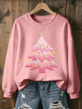 Deck the halls in festive style with this vibrant Christmas Tree Sweatshirt! Featuring a cheerful, colorful design that celebrates the season, this cozy round-neck pullover is perfect for holiday gatherings, casual outings, or lounging at home. The soft, comfortable fabric and long sleeves provide warmth without sacrificing style, making it an ideal gift for the Christmas enthusiast in your life. Whether you're trimming the tree or sipping hot cocoa, this playful sweatshirt brings joy and comfort to your wi